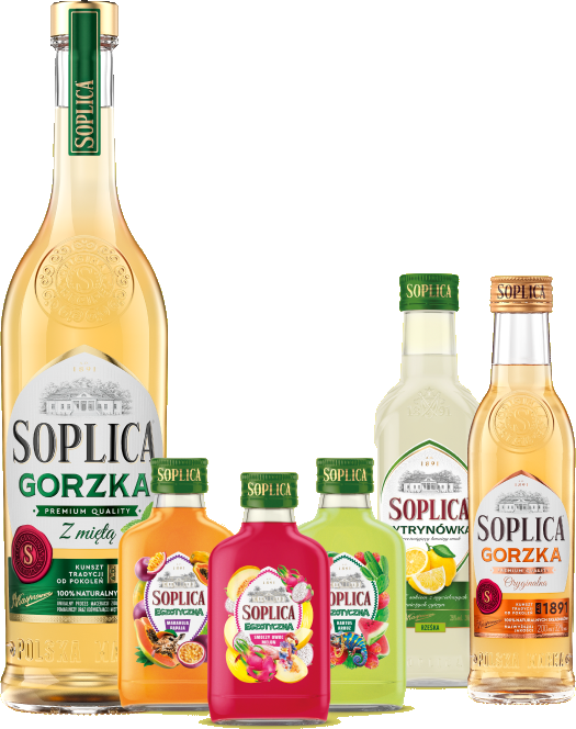 Zestaw produktów Soplica